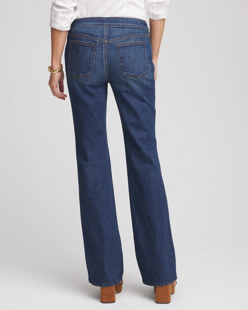 Petite Pull-On Slim Bootcut Jeggings