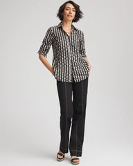 Petite Pull-On Wide-Leg Jeans