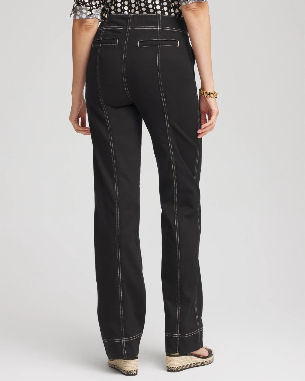 Petite Pull-On Wide-Leg Jeans