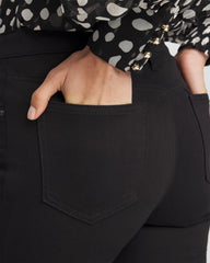 Petite Girlfriend Flared Leg Jeans