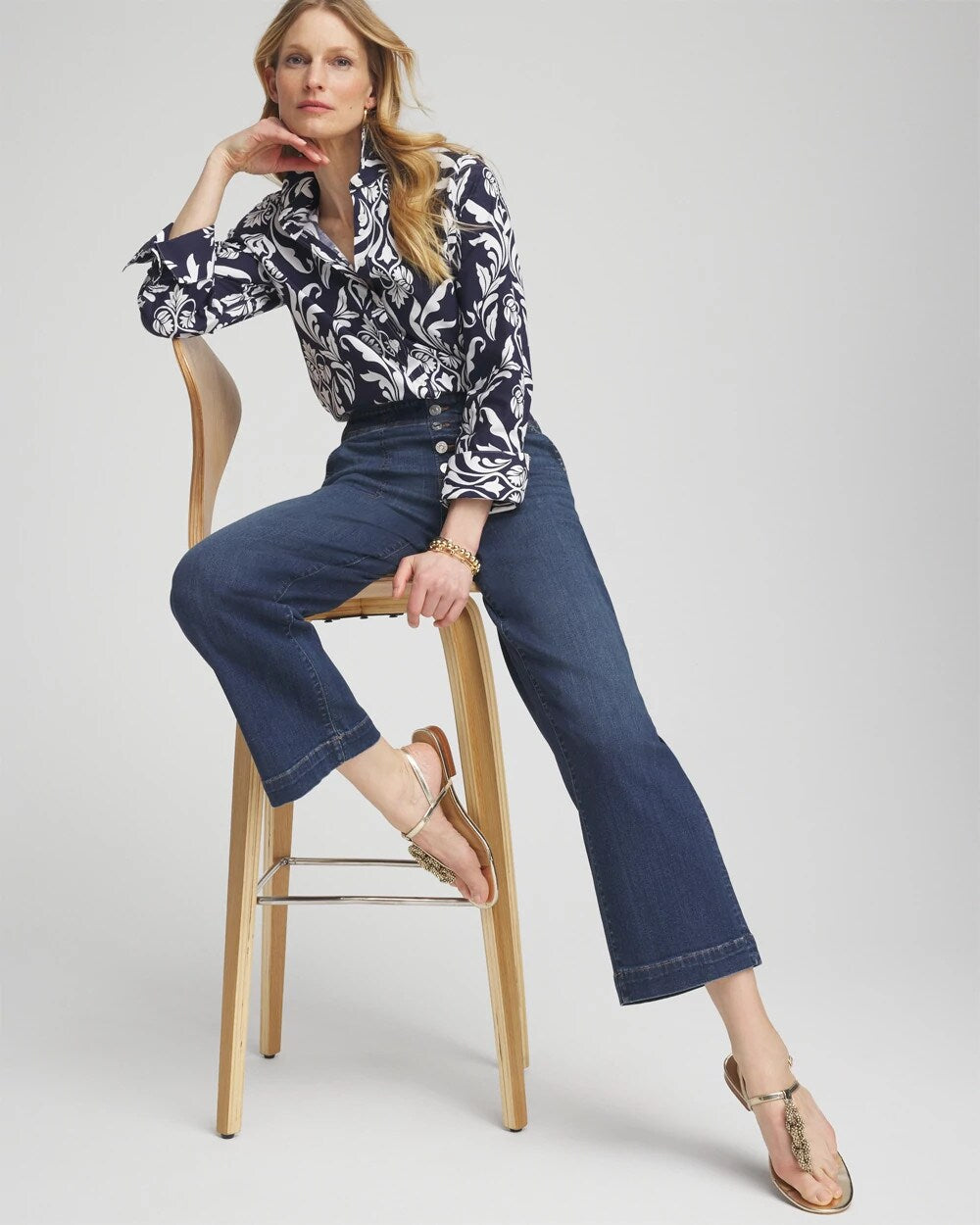 Petite Pull-on Wide Leg Cropped Pants