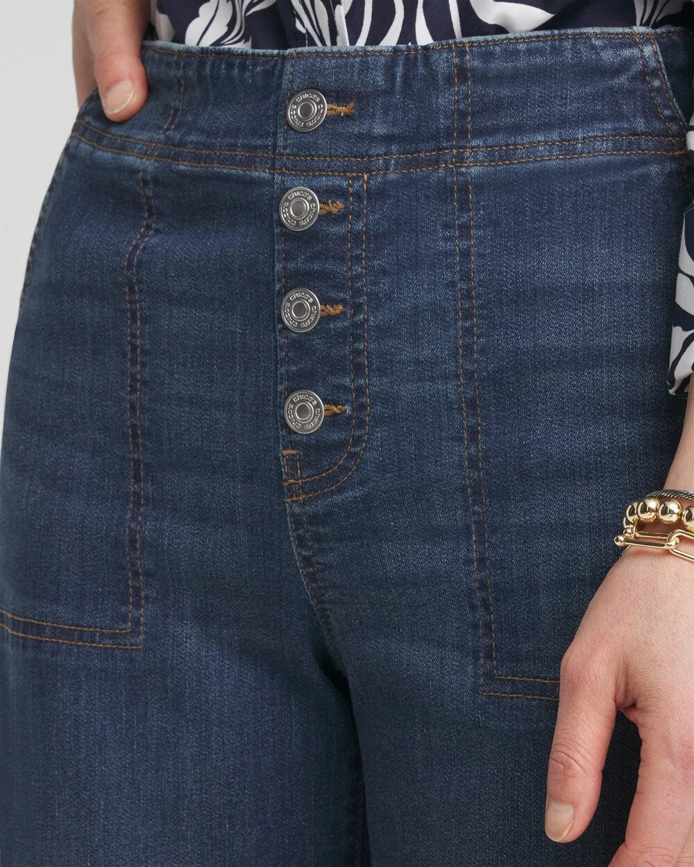Petite Pull-on Wide Leg Cropped Pants