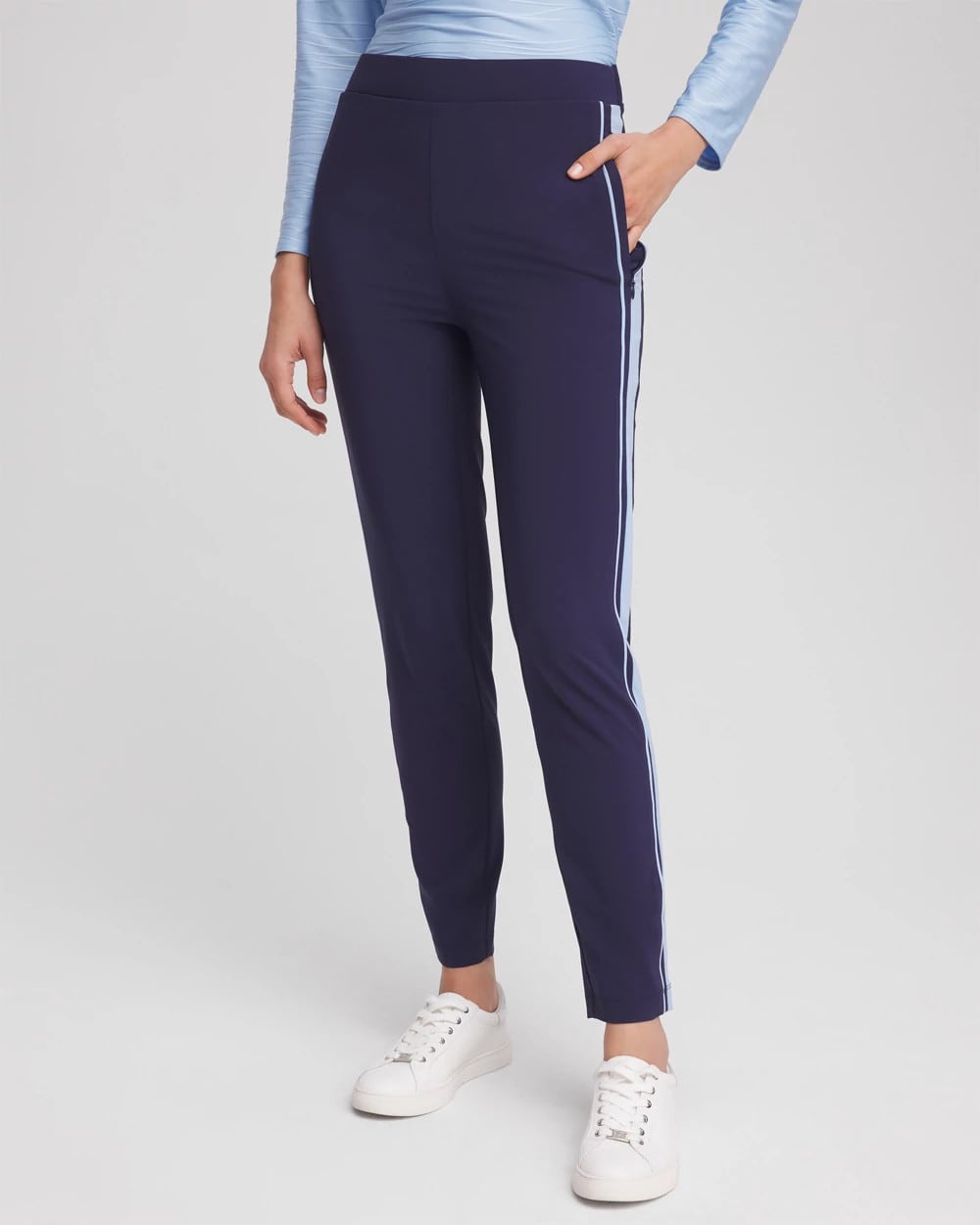 Zenergy® UPF Piped Ankle Pants