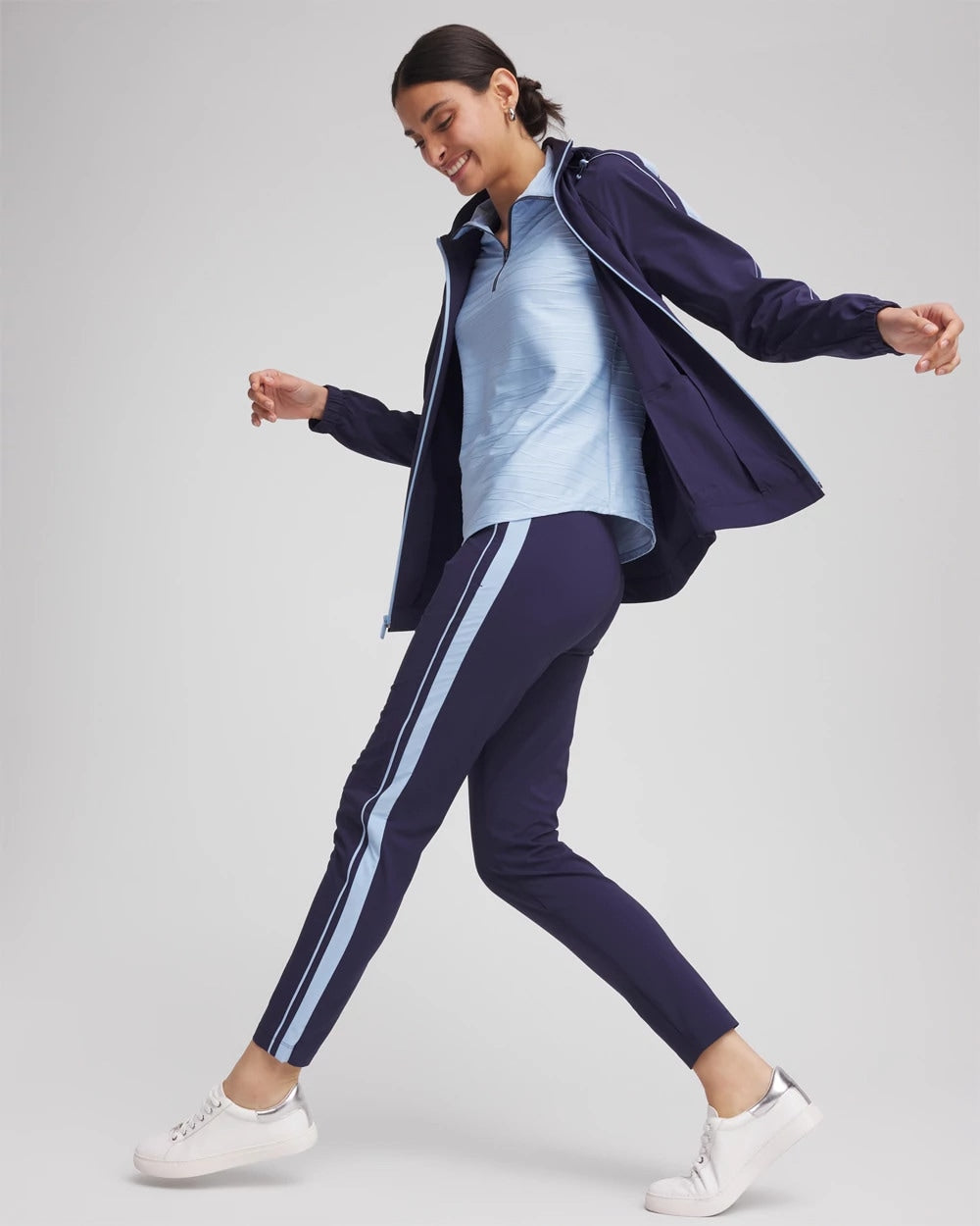 Zenergy® UPF Piped Ankle Pants