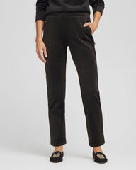 Zenergy® Velour Tapered Ankle Pants