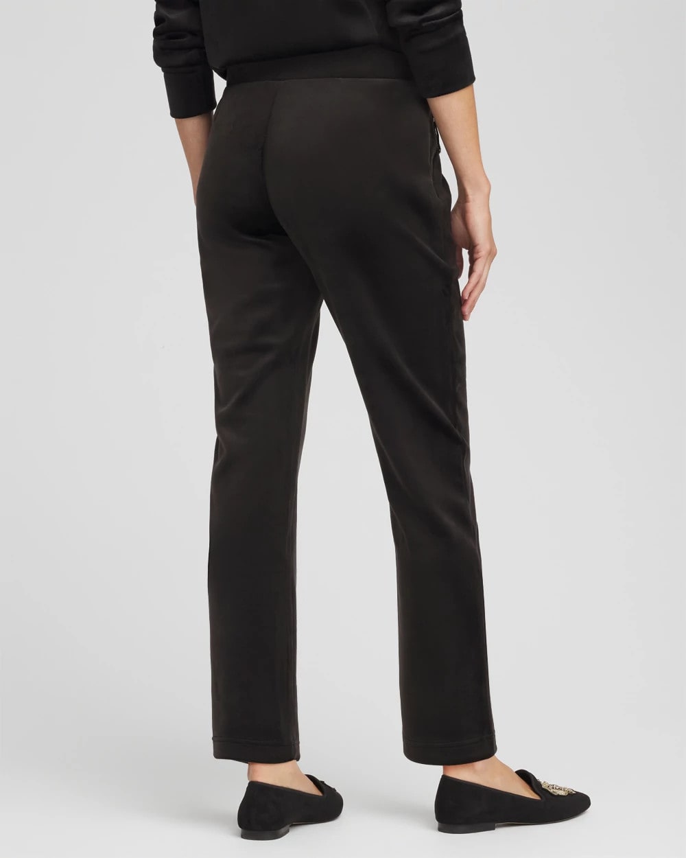 Zenergy® Velour Tapered Ankle Pants