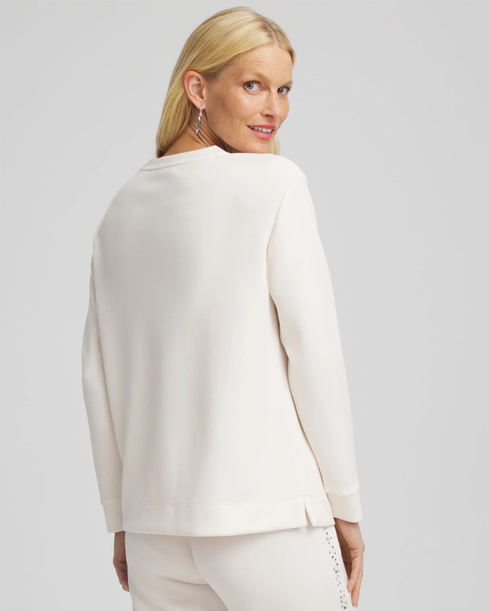 Zenergy® Rhinestone Pullover Top