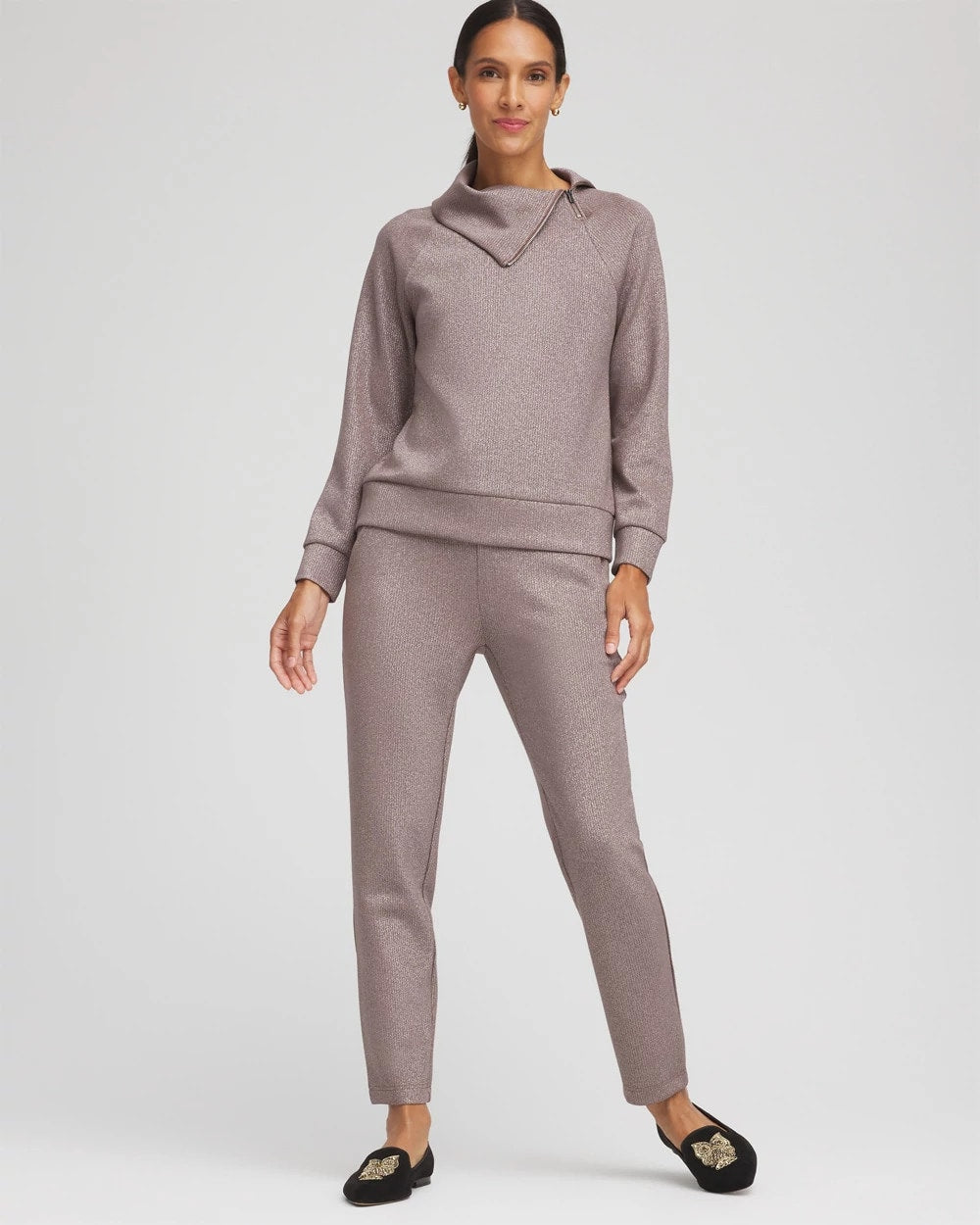 Zenergy® Sparkle Tapered Ankle Pants