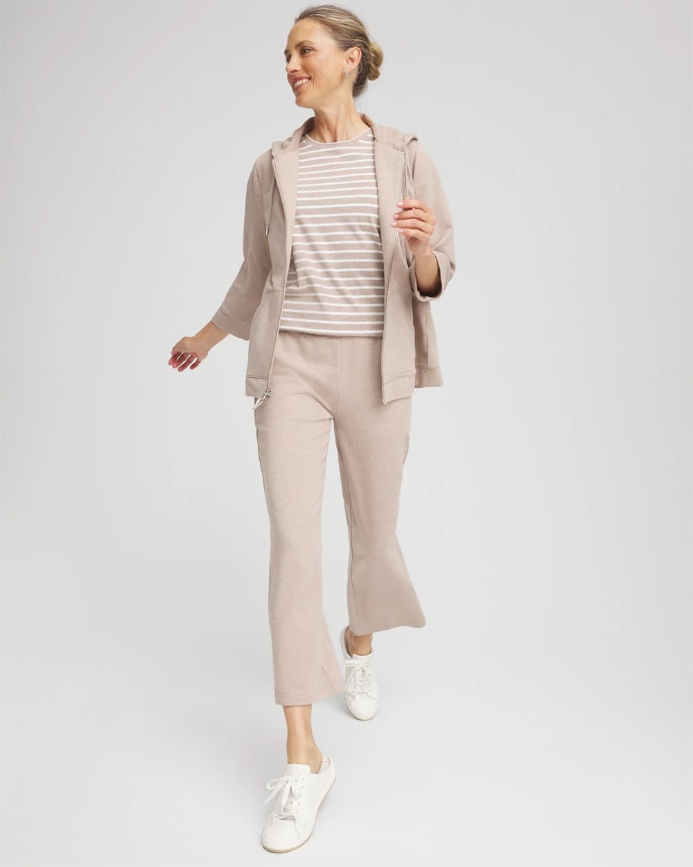 Zenergy® French Terry Cropped Pants