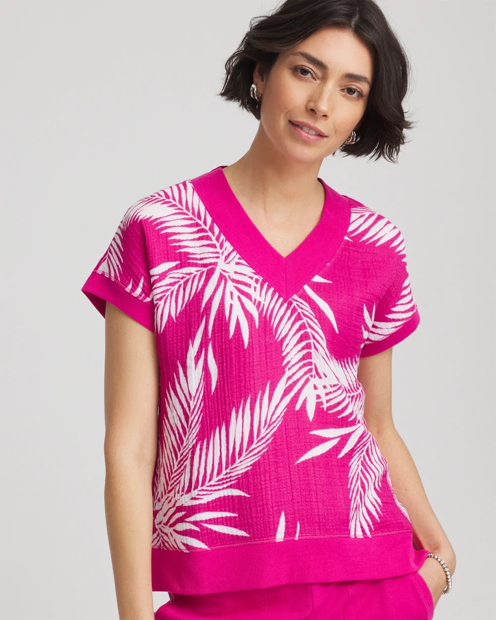 Zenergy® Tropical Gauze Top