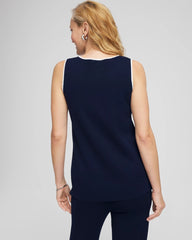 Travelers™ Tipped Sweater Shell Tank