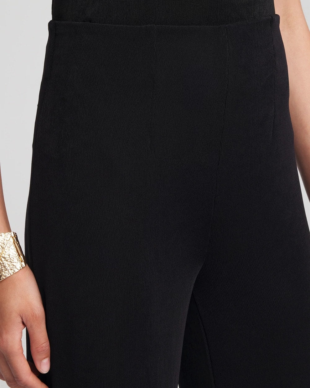 Travelers™ Hollywood-Waist Straight-Leg Pants