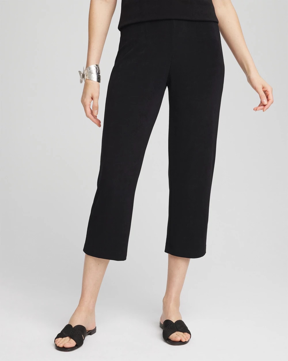 Travelers™ No Tummy Cropped Pants