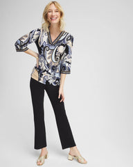 Travelers™ Paisley V-Neck Tunic