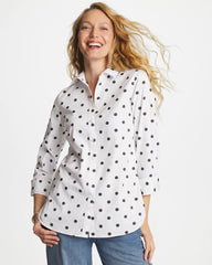 No Iron™ Stretch Perfect Dots Shirt