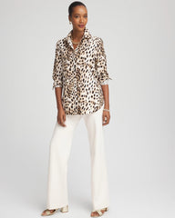 No Iron™ Animal Print Shirt
