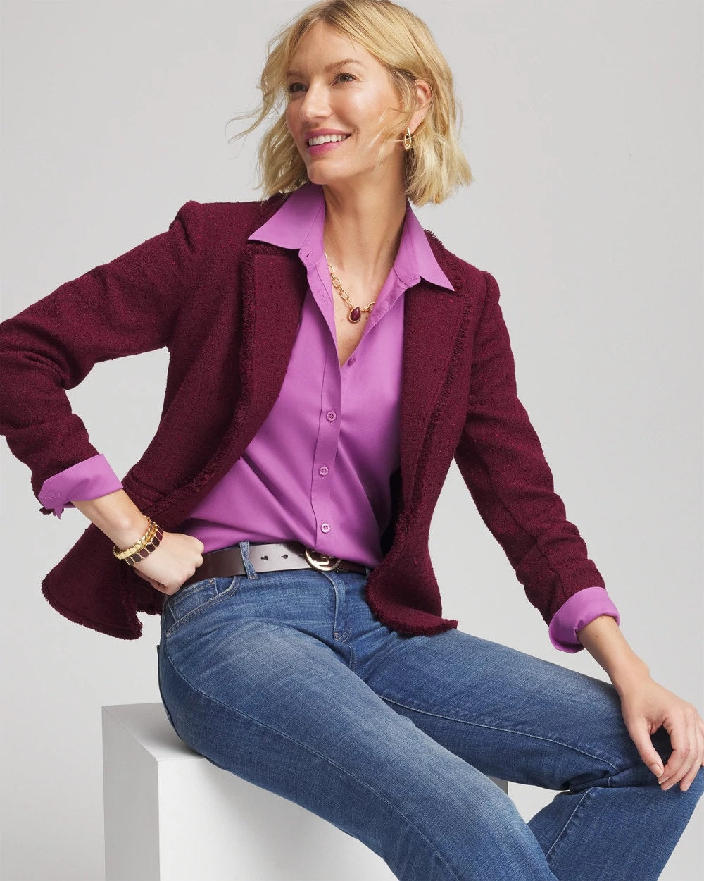 No Iron™ Stretch-Sateen Shirt