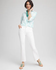 No Iron™ Sateen Bubble Print Shirt