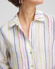 No Iron™ Multi Stripe Linen Shirt