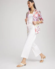 No Iron™ Tropical Floral Stretch Shirt