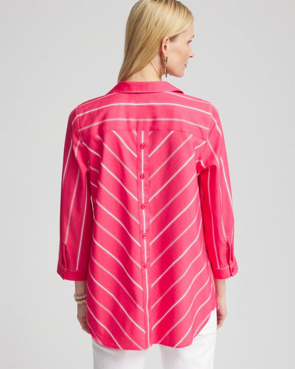 No Iron™ Stretch Stripe Tunic