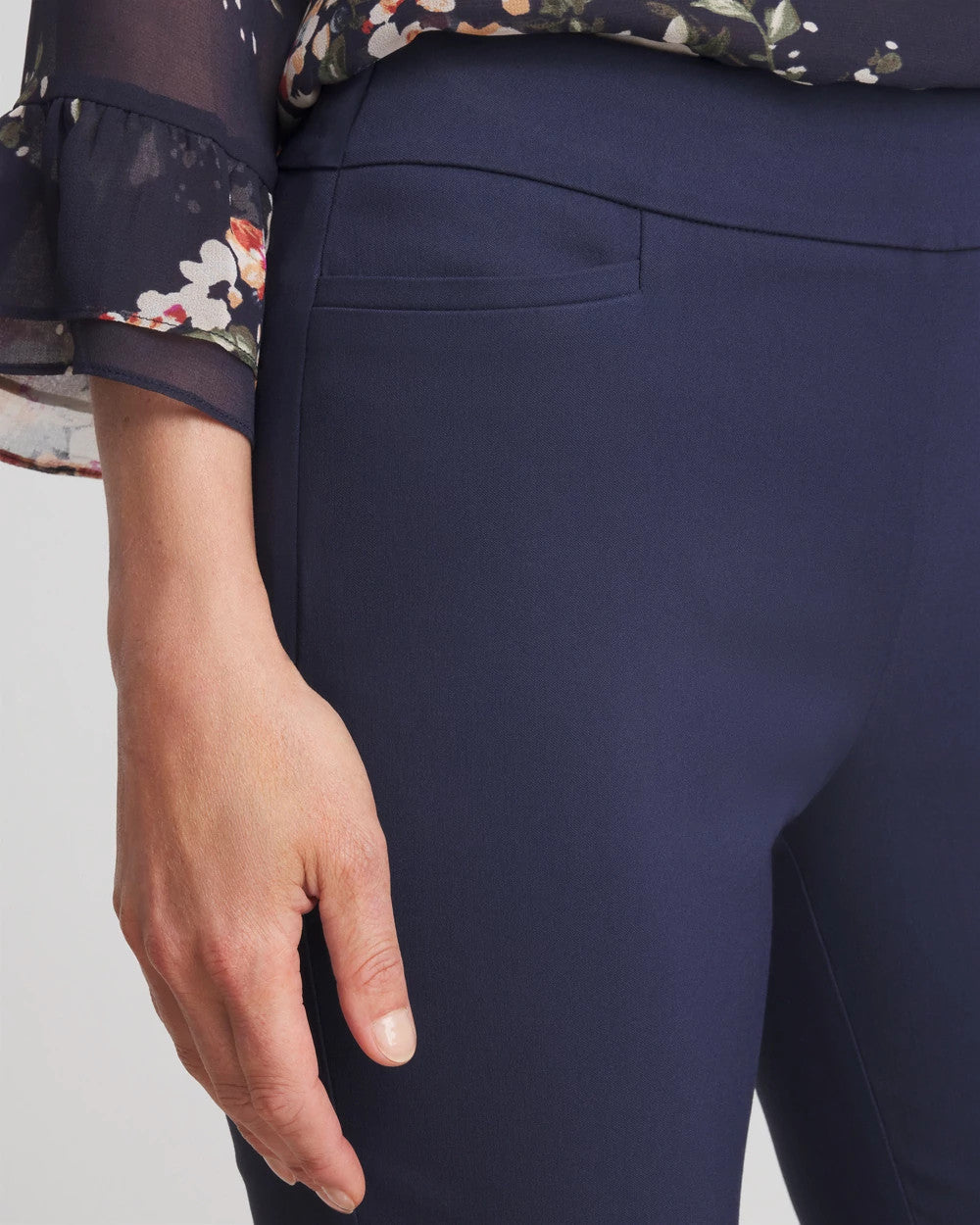 Brigitte™ Slim Pull-On Ankle Pants