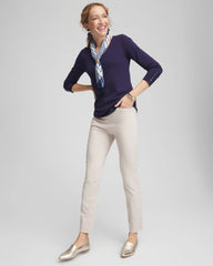 Brigitte™ Pull-On Slim Rivet Ankle Pants