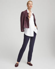 Shadow Stripe Brigitte™ Slim Pull-On Pants