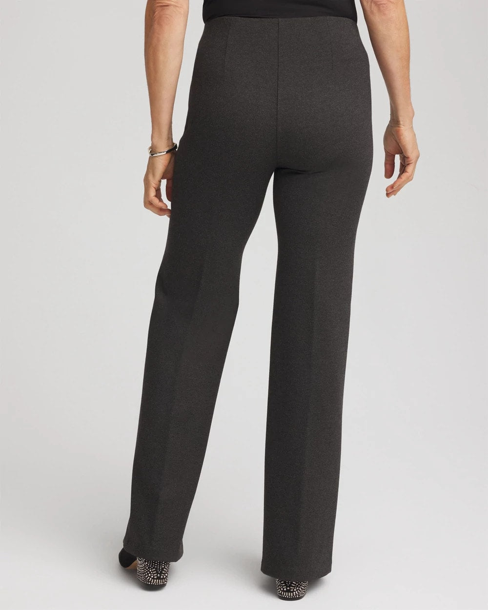 Juliet Wide Full-Length Ponte Pants