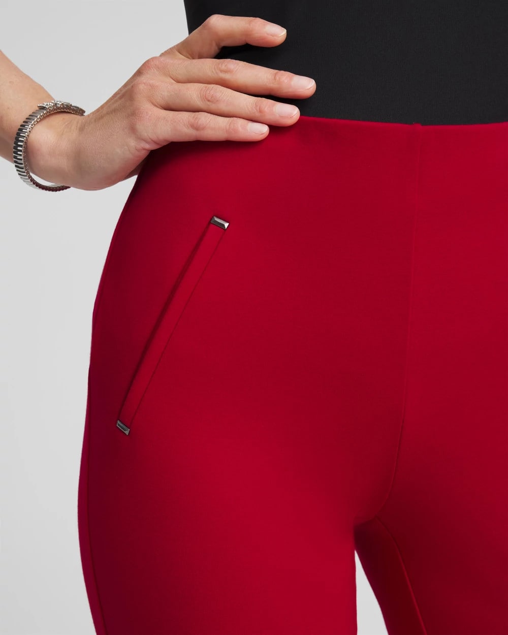 Juliet Slim Trim Detail Ankle Pants