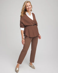 Lightweight Juliet Straight Ankle Pants