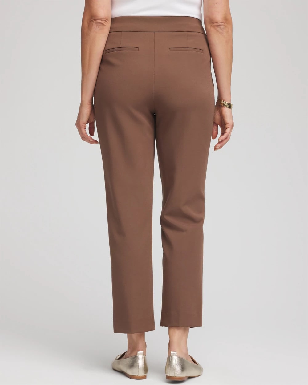 Lightweight Juliet Straight Ankle Pants