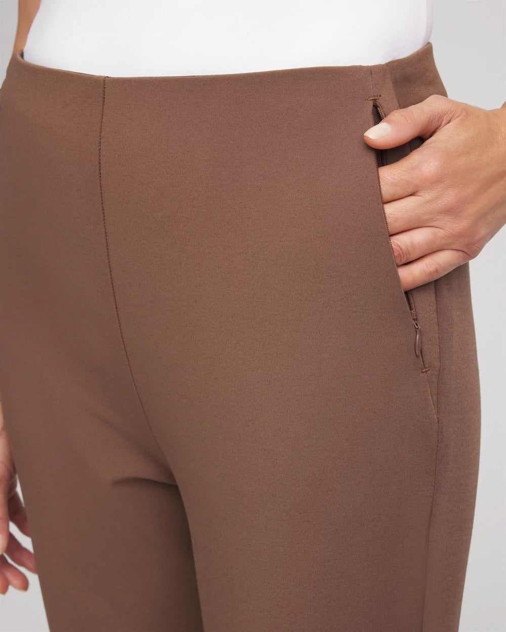 Lightweight Juliet Straight Ankle Pants