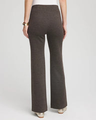 Juliet Jacquard Full-Length Ponte Pants