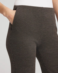 Juliet Jacquard Full-Length Ponte Pants