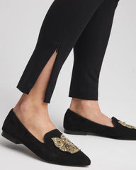 Juliet Slim Zip-Ankle Leggings