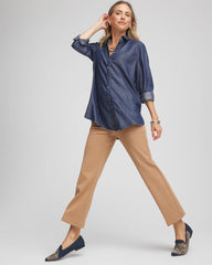Juliet Slim Cropped Flared Pants