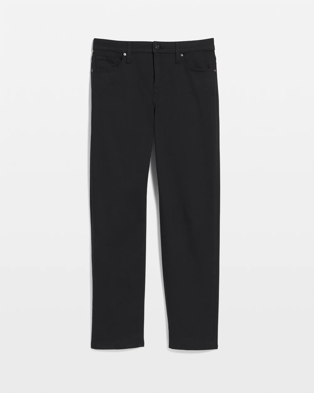 Girlfriend Straight Ankle Jeans